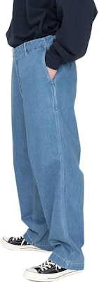 nanamica FW22 男女寬鬆版型寬褲休閒純色長褲 SUCF256 3