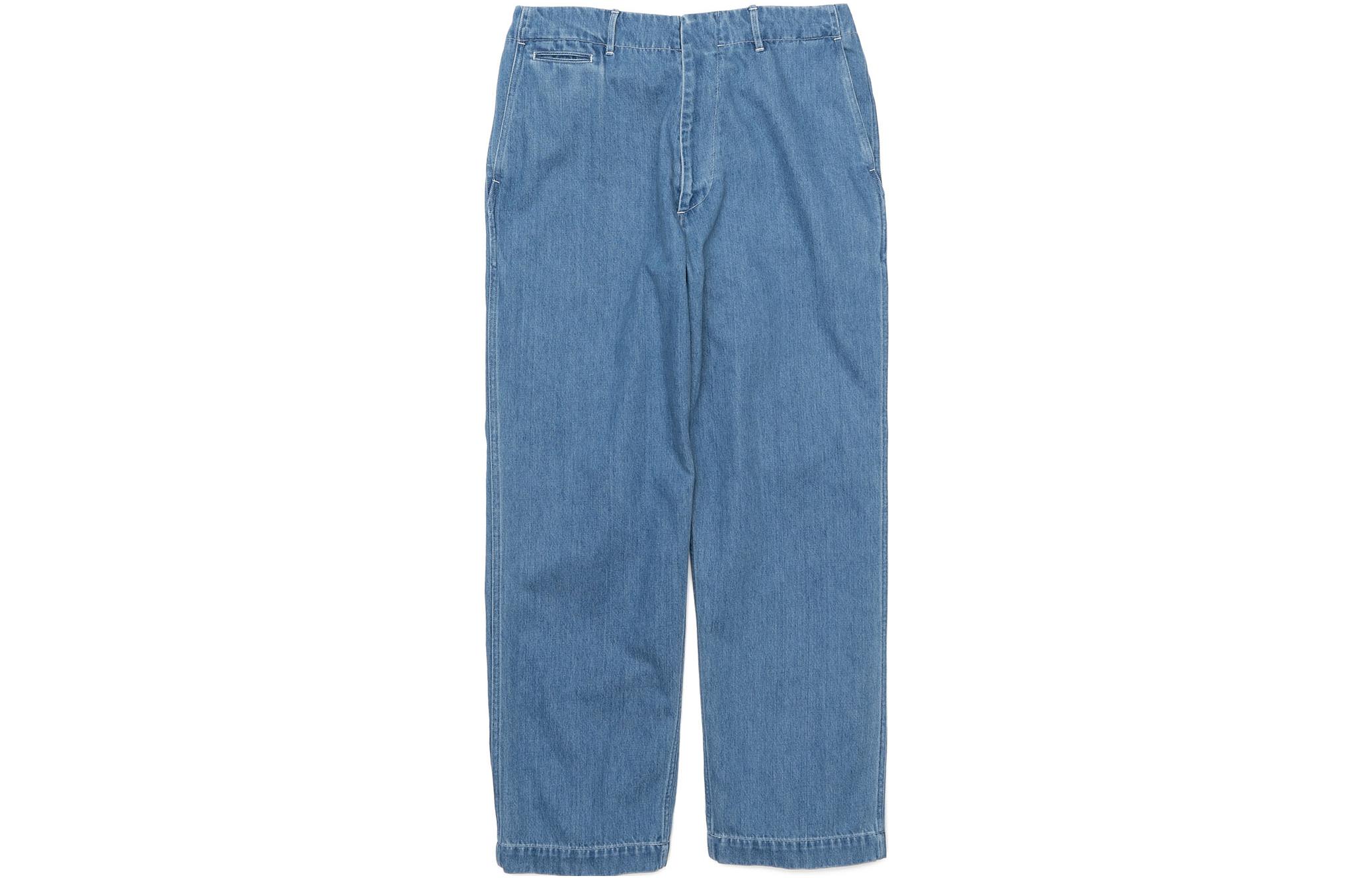 Sizing nanamica FW22 男女寬鬆版型寬褲休閒純色長褲 SUCF256