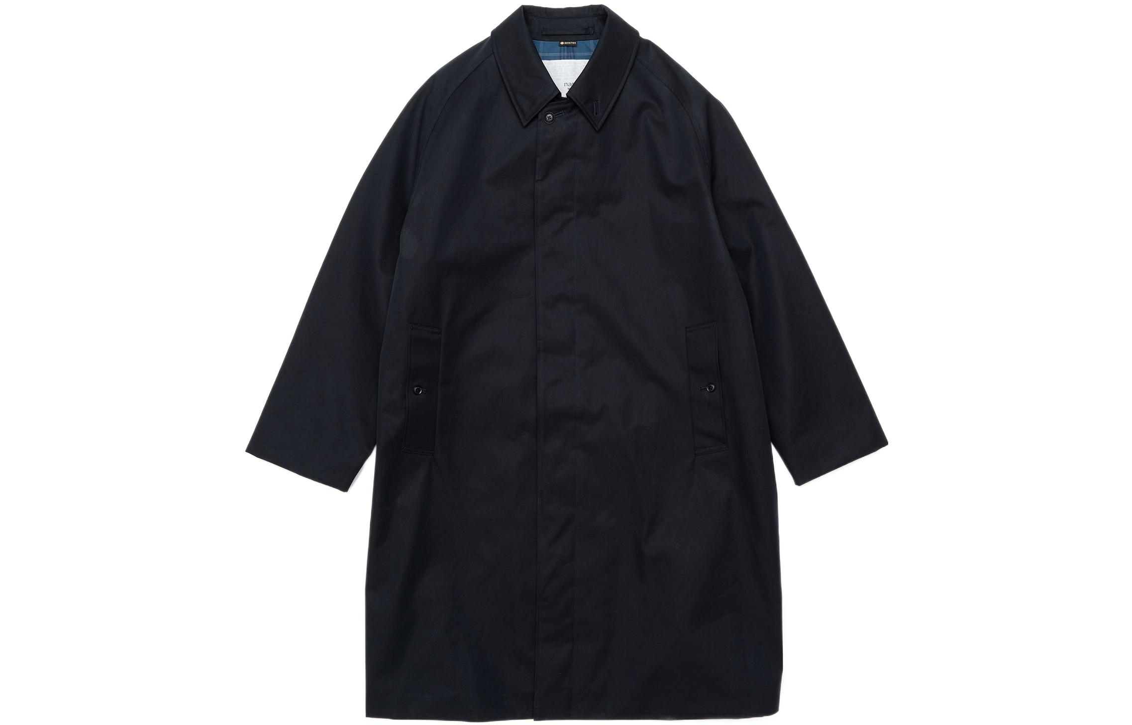 Order nanamica FW22 男女款純色直筒長袖外套 SUBF263