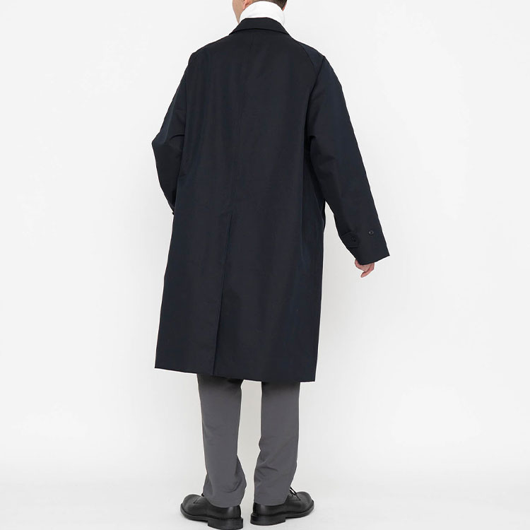 Shop nanamica FW22 男女款純色直筒長袖外套 SUBF263