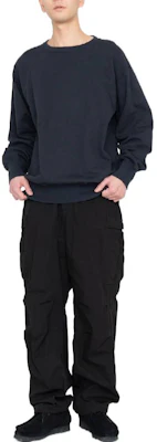 Nanamica FW22 男女同款纯色长袖圆领套头卫衣 SUHS245 5