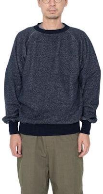 Nanamica FW22 男女款純色羅紋圓領套頭衫衛衣 OBHF202 1