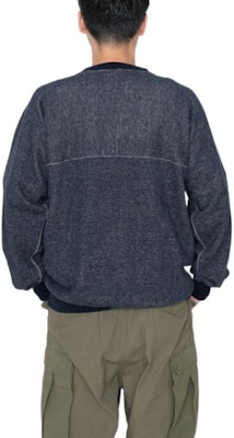 Nanamica FW22 男女款純色羅紋圓領套頭衫衛衣 OBHF202 2