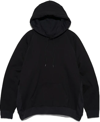 Nanamica FW23 Black Colorblock Pullover Hoodie Unisex Long Sleeve SUHF352-HG Buy Nanamica FW23 Black Colorblock Pullover Hoodie Unisex Long Sleeve SUHF352-HG