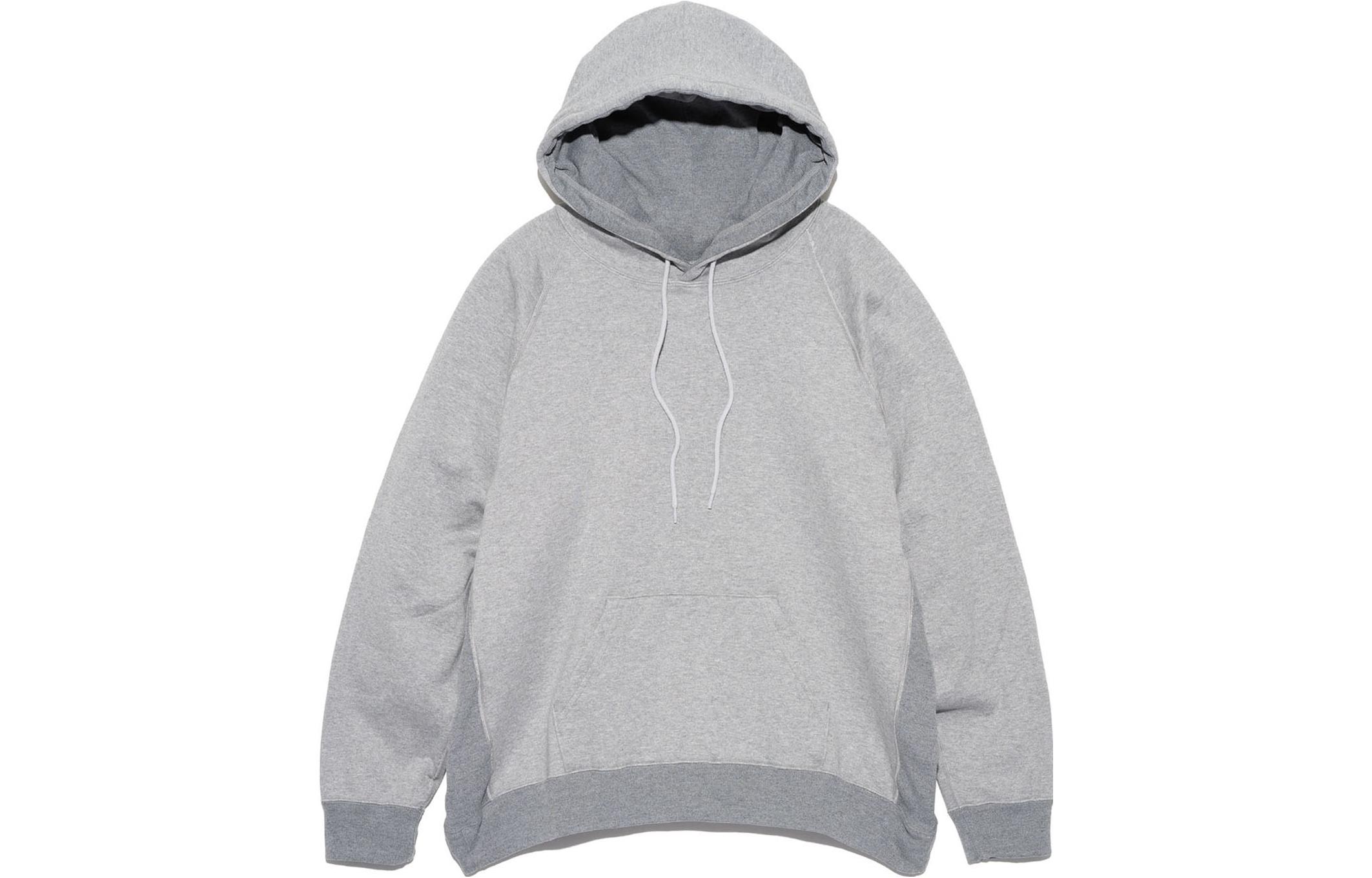 Nanamica FW23 Colorblock Pullover Hoodie Unisex Grey SUHF352-DN