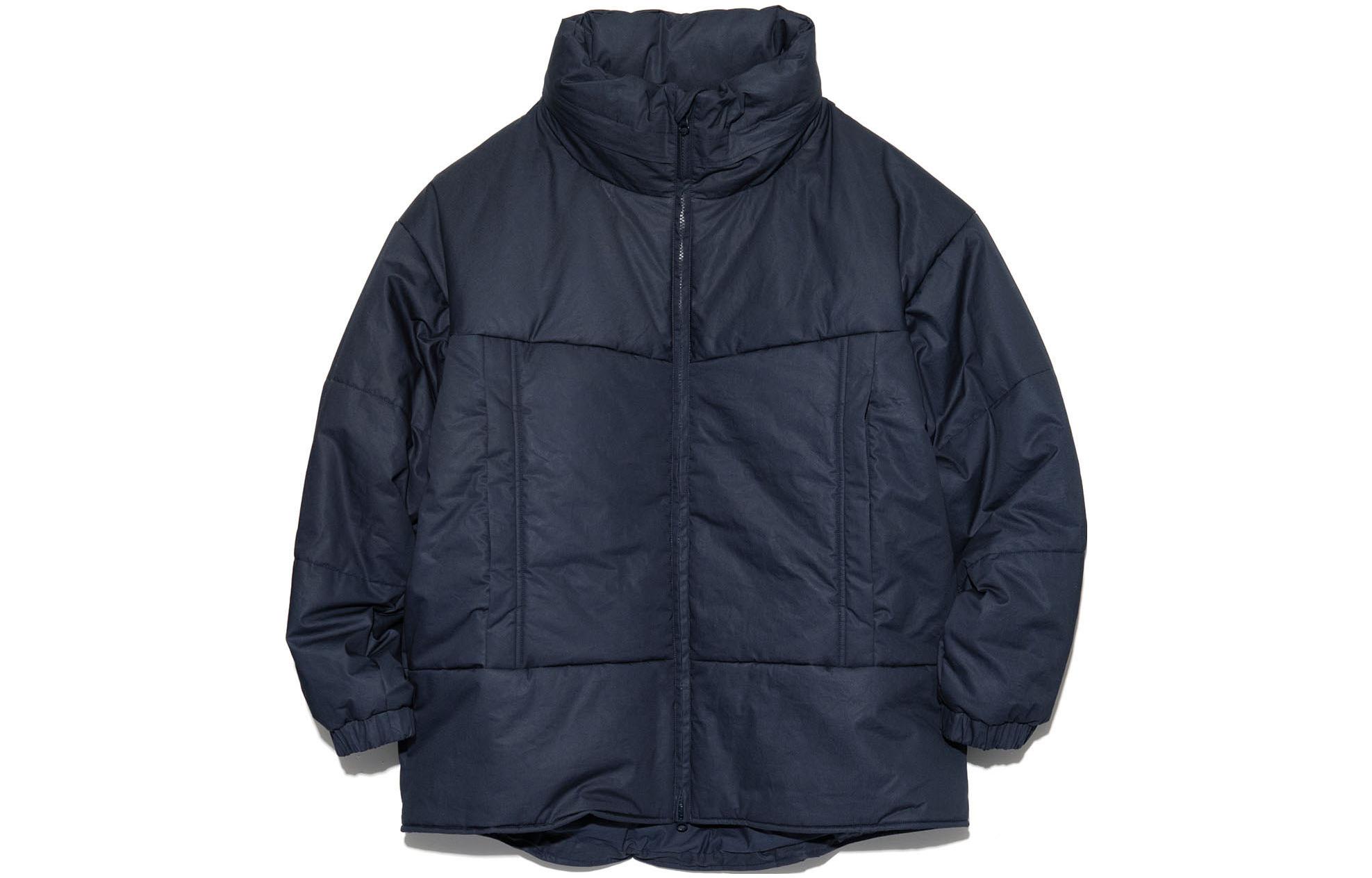 nanamica FW23 Insulation Jacket Unisex Solid Color Warm Loose-Fit Outerwear SUAF360