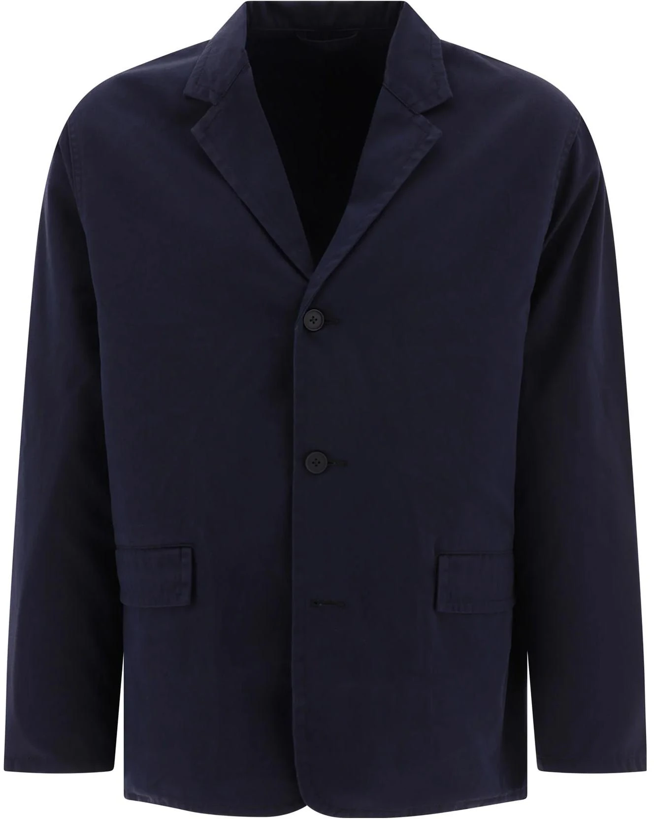 nanamica-fw-23-solid-v-neck-button-up-jacket-blue-suas-300-e-na