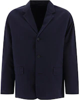 nanamica FW23 Solid V-Neck Button-Up Jacket Blue SUAS300E-NA nanamica FW23 Solid V-Neck Button-Up Jacket Blue SUAS300E-NA