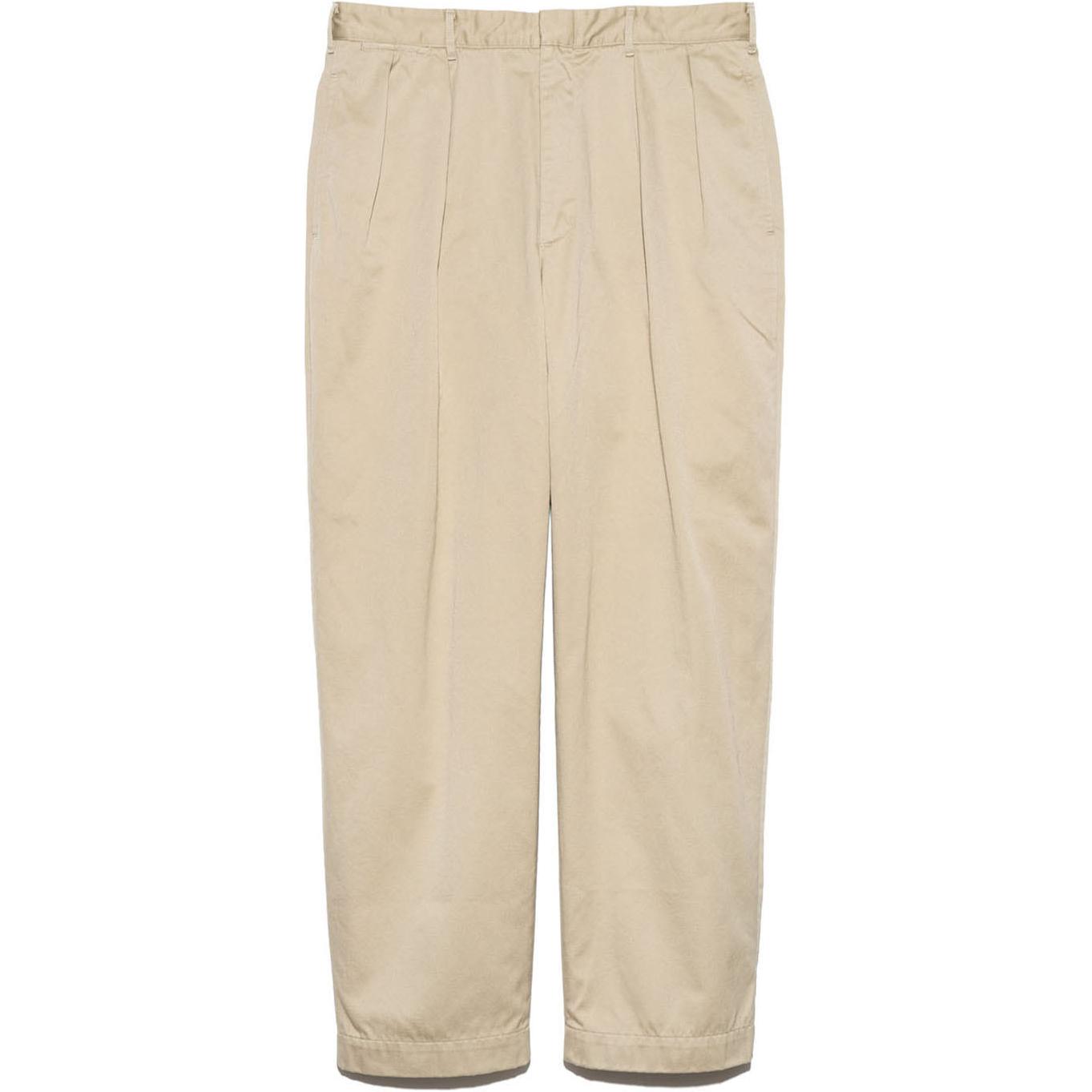 Order Nanamica FW24 卡其側口袋打褶拉鍊休閒長褲 S24FC054-KK