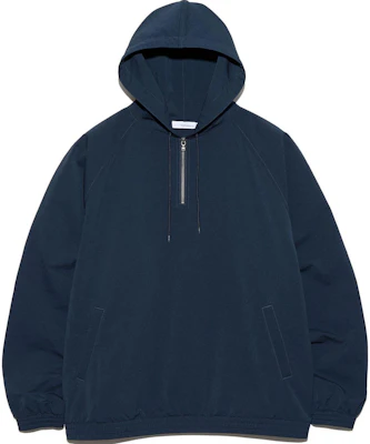 Nanamica FW24 Solid Half-Zip Hoodie Navy Blue S24FA041-N Buy Nanamica FW24 Solid Half-Zip Hoodie Navy Blue S24FA041-N