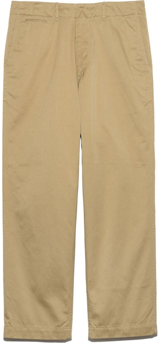 nanamica-fw-24-solid-zip-twill-relaxed-unisex-casual-pants-brown-sucs-401-tn
