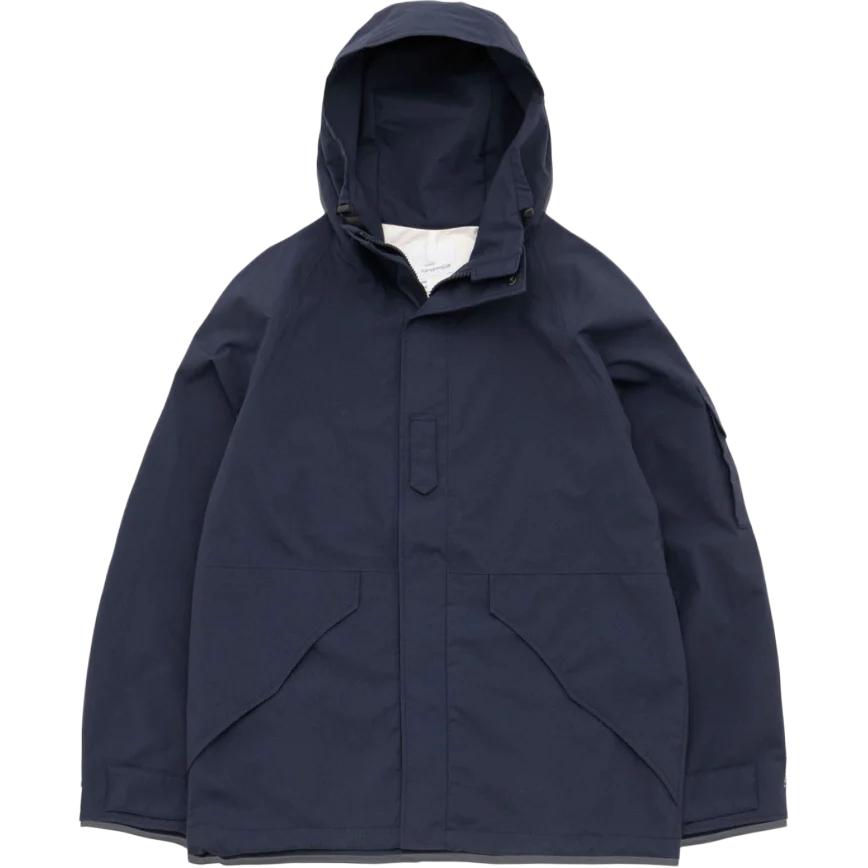 Nanamica FW25 2L Nylon GORE-TEX Cruiser Jacket Unisex Hooded Minimalist Coat S25FA044U-N