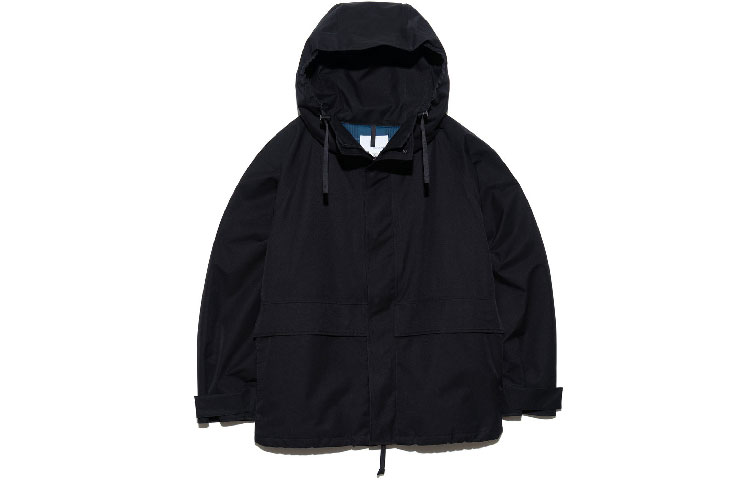 Nanamica GORE-TEX Cruiser Jacket Black Unisex Hooded Long Sleeve Casual Outerwear SUAF366-K