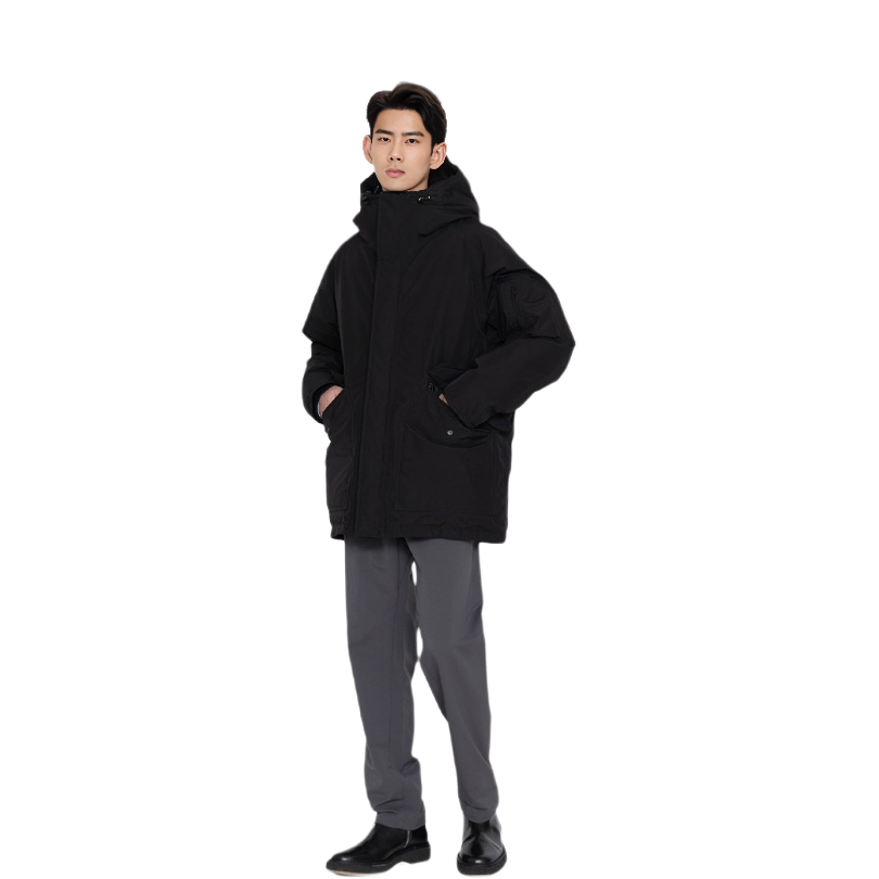 Shop nanamica GORE-TEX 羽絨外套 男女保暖連帽拉鍊外套 SUBF357