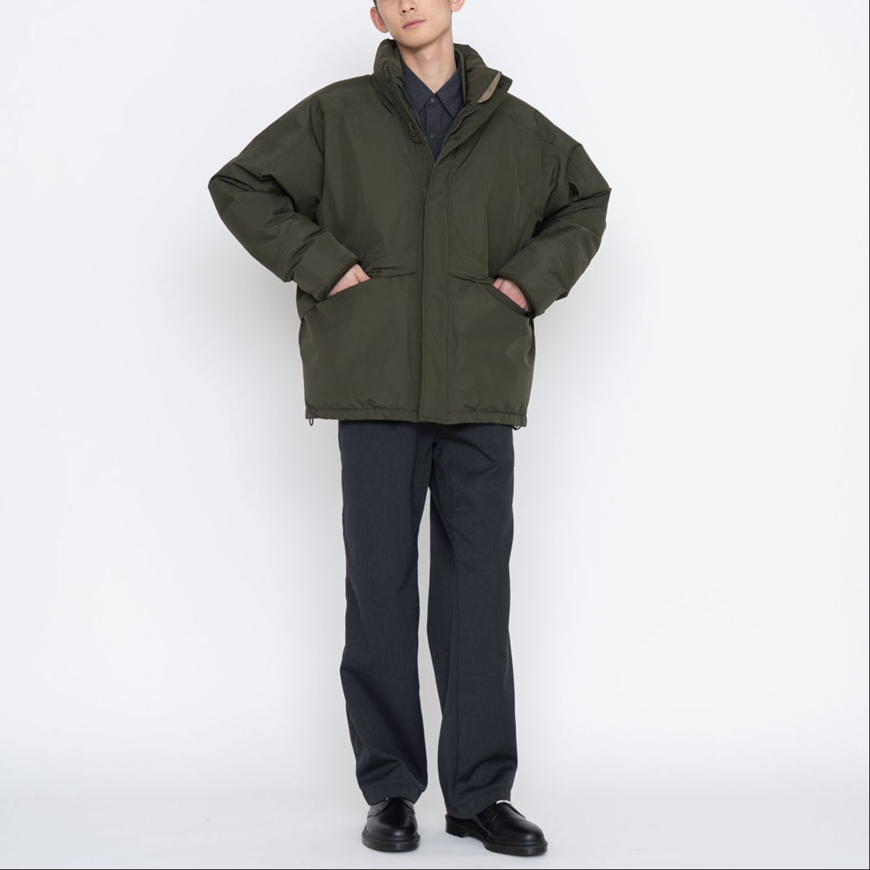 Lookbook nanamica GORE-TEX 短版羽絨外套 保暖高領輕薄外套 SUAF354