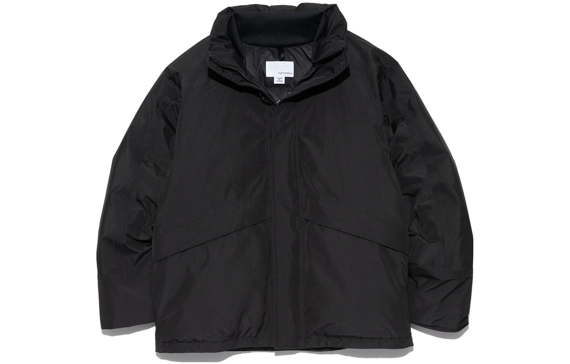 Cheap nanamica GORE-TEX 短版羽絨外套 保暖高領輕薄外套 SUAF354