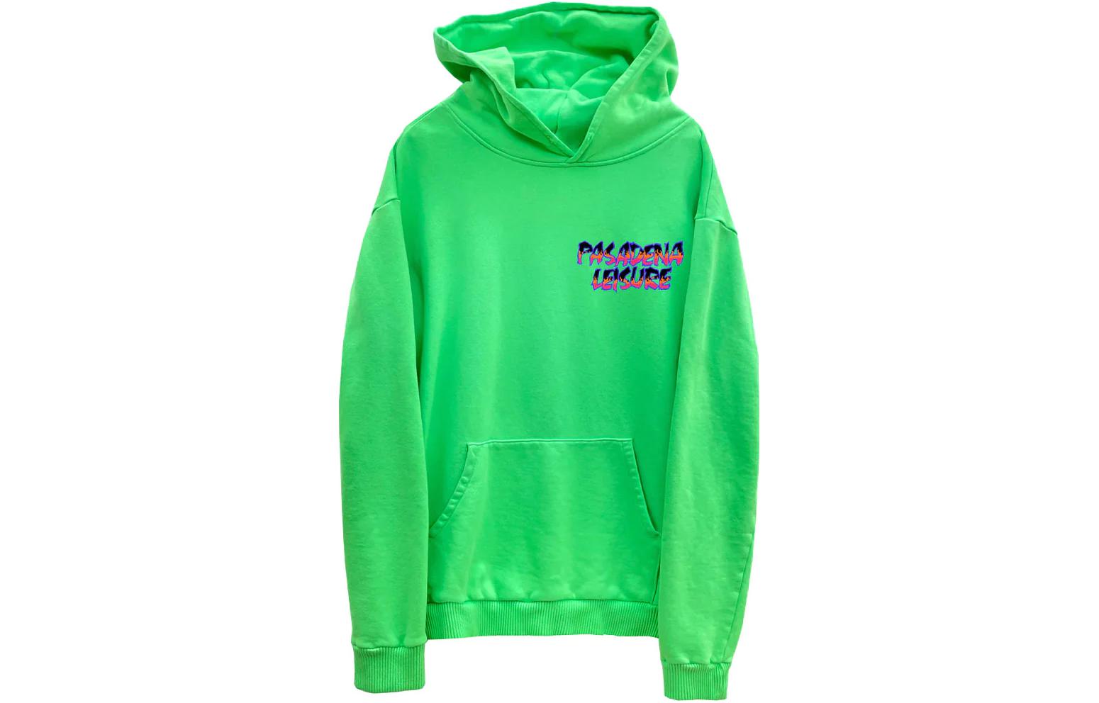 Nanamica Green Hoodie with Letter Graphic Design SP23F21-NGN