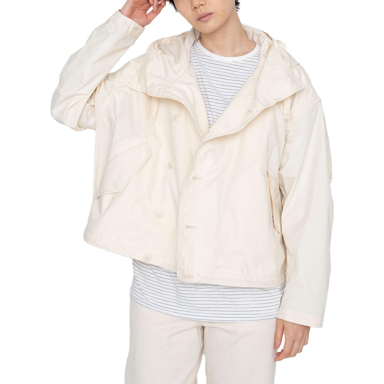 Shop Nanamica 連帽外套 防水素色衣 男女適用附抽繩設計外套 SUAS335