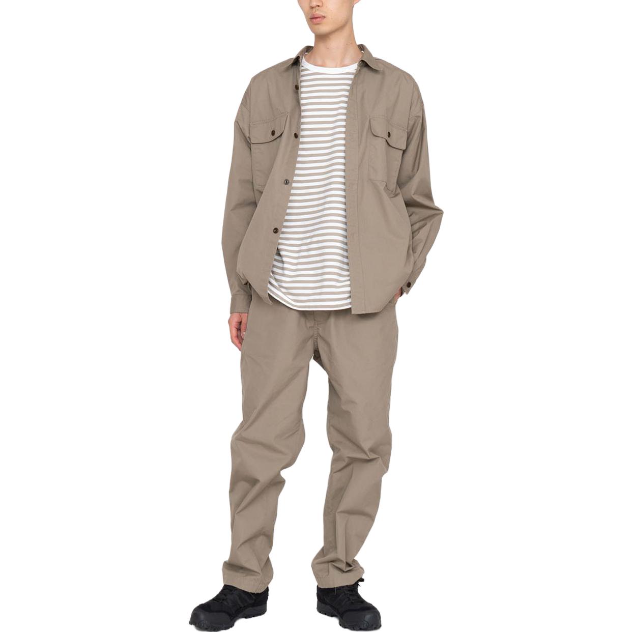 Shop Nanamica 輕便直筒休閒褲 日本直筒褲 男裝輕鬆褲。 SUCS312