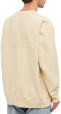 Nanamica 宽松版纯色圆领卫衣 浅黄色 SUHF161E-EC Shop Nanamica 宽松版纯色圆领卫衣 浅黄色 SUHF161E-EC