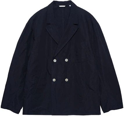 Nanamica Minimalist Double-Breasted Long-Sleeve Jacket - Casual Wear SUAS408U Buy Nanamica Minimalist Double-Breasted Long-Sleeve Jacket - Casual Wear SUAS408U