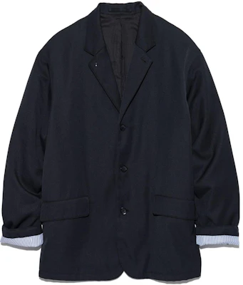 Nanamica 海军蓝休闲扣式夹克 SUAF352-N Order Nanamica 海军蓝休闲扣式夹克 SUAF352-N