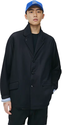 Nanamica 海军蓝休闲扣式夹克 SUAF352-N Lookbook Nanamica 海军蓝休闲扣式夹克 SUAF352-N