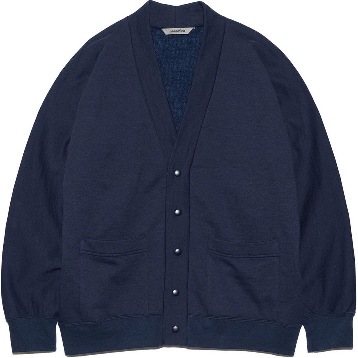 Nanamica Navy Blue V-Neck Single-Breasted Pocket Jacket SUHS416-DN