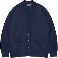Nanamica Navy Blue V-Neck Single-Breasted Pocket Jacket SUHS416-DN Nanamica Navy Blue V-Neck Single-Breasted Pocket Jacket SUHS416-DN