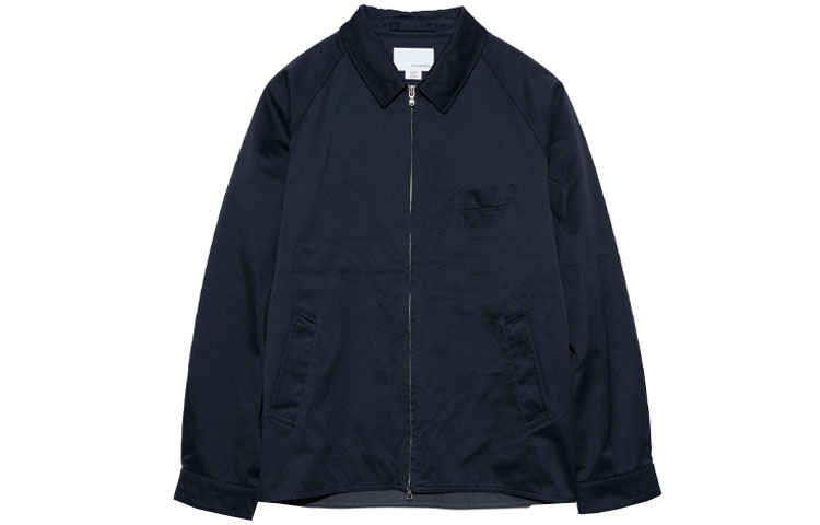 Nanamica Navy Casual Long Sleeve Collar Jacket SUAF365-N