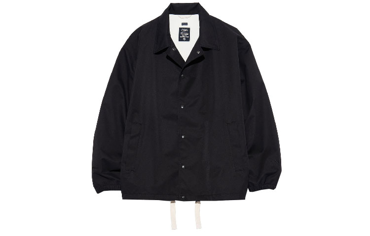 Nanamica Plain Drawstring Casual Jacket Black SUAF368-K
