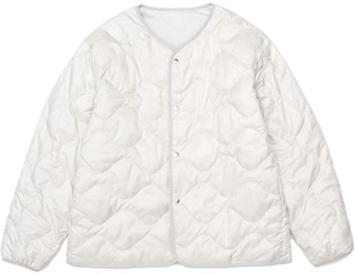 nanamica 雙面羽絨開衫 無領寬鬆外套 男女款 翻轉設計款式 SUAF361 1