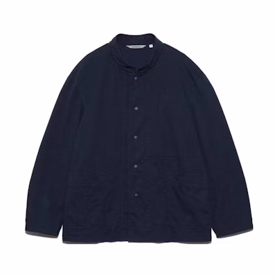 Nanamica Single-Breasted Relaxed Fit Solid Color Long Sleeve Jacket SUAS406U