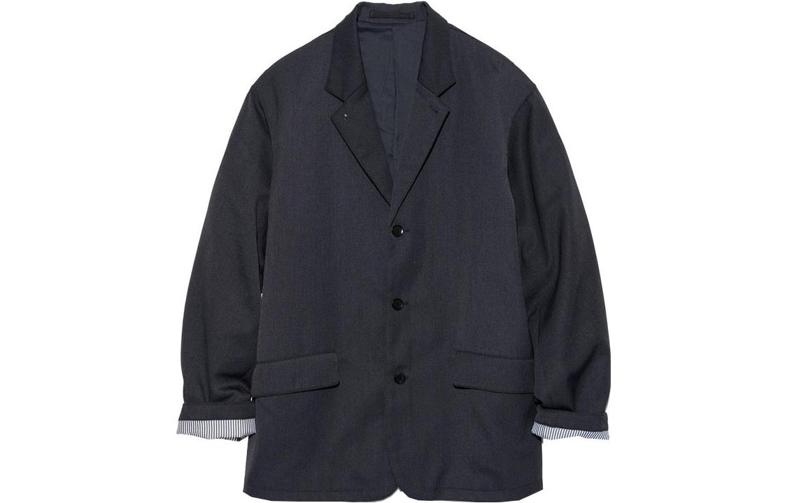 Nanamica Solid Button Casual Jacket Light Gray SUAF353-HG