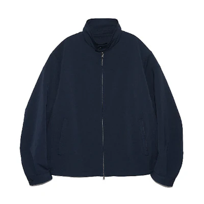 Nanamica Solid Color Casual Stand Collar Jacket Navy SUAF351-N