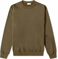 Nanamica Solid Color Crewneck Loose Fit Sweatshirt Khaki Green () SUHS245E-KK Nanamica Solid Color Crewneck Loose Fit Sweatshirt Khaki Green () SUHS245E-KK