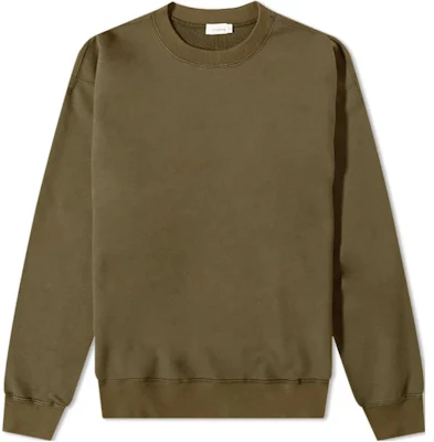 Nanamica 素色寬鬆版綠色圓領長袖上衣 卡其綠 SUHS245E-KK Buy Nanamica 素色寬鬆版綠色圓領長袖上衣 卡其綠 SUHS245E-KK