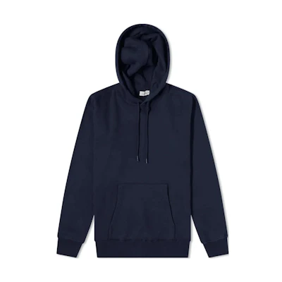 Nanamica Solid Color Hoodie Blue SUHF160E-N