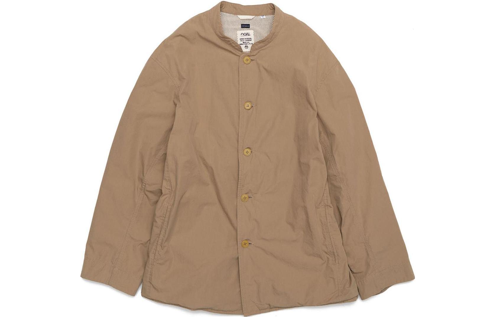 Nanamica Solid Color Loose Fit Stand Collar Jacket Unisex SUAS339