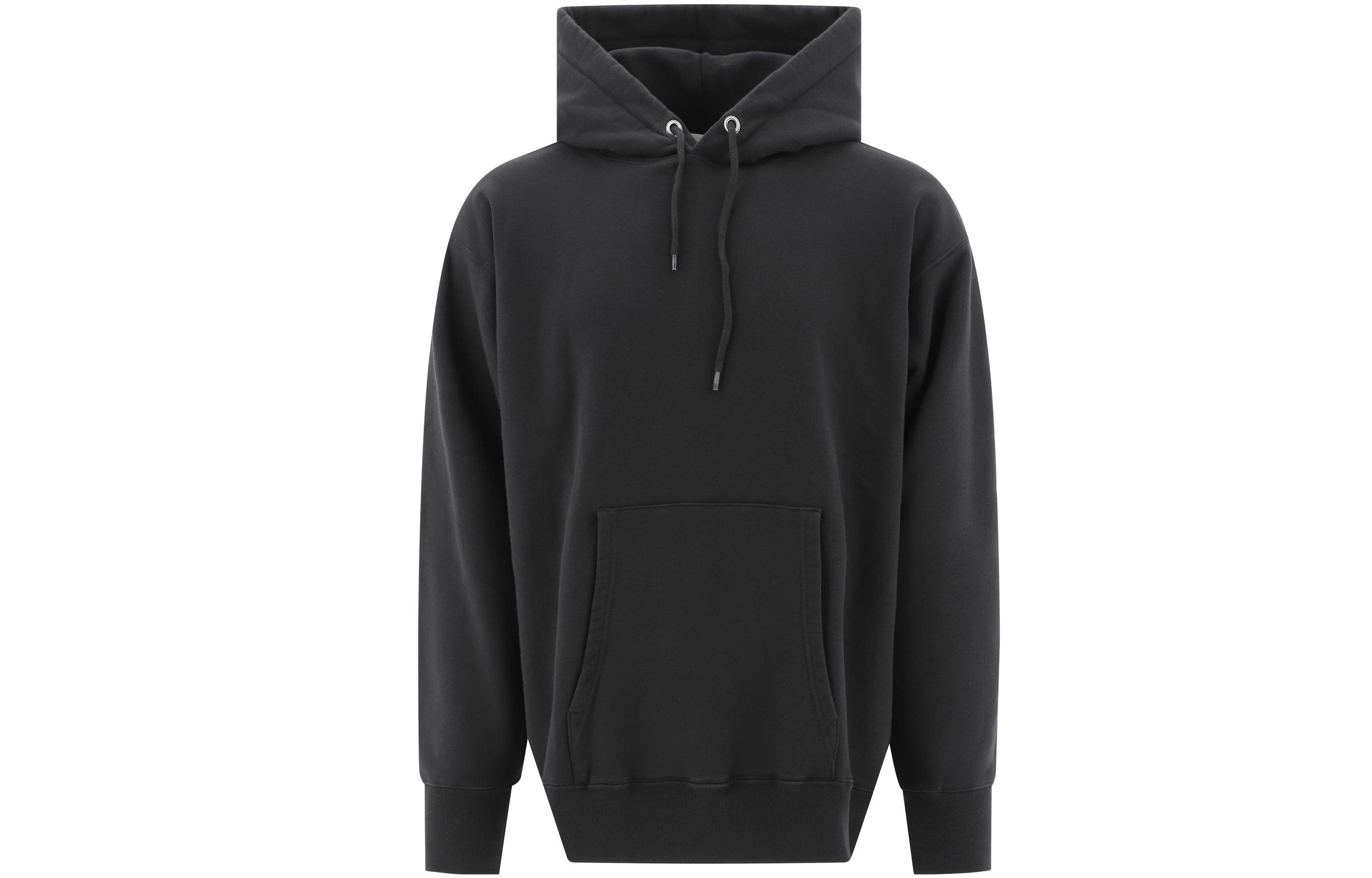 Nanamica Solid Color Pullover Hoodie Black SUHF160BLACK