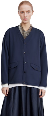 Nanamica 素色寬鬆針織毛衣 男女適用 深藍色 SUHF359-N Purchase Nanamica 素色寬鬆針織毛衣 男女適用 深藍色 SUHF359-N