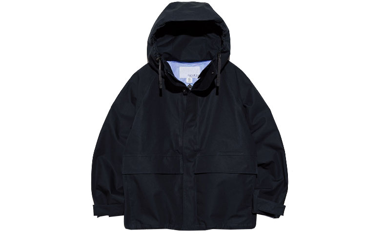 Nanamica Solid Pocket Long Sleeve Jacket Dark Navy Blue SUAS343-DN