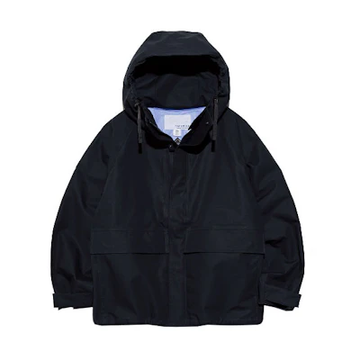 Nanamica Solid Pocket Long Sleeve Jacket Dark Navy Blue SUAS343-DN