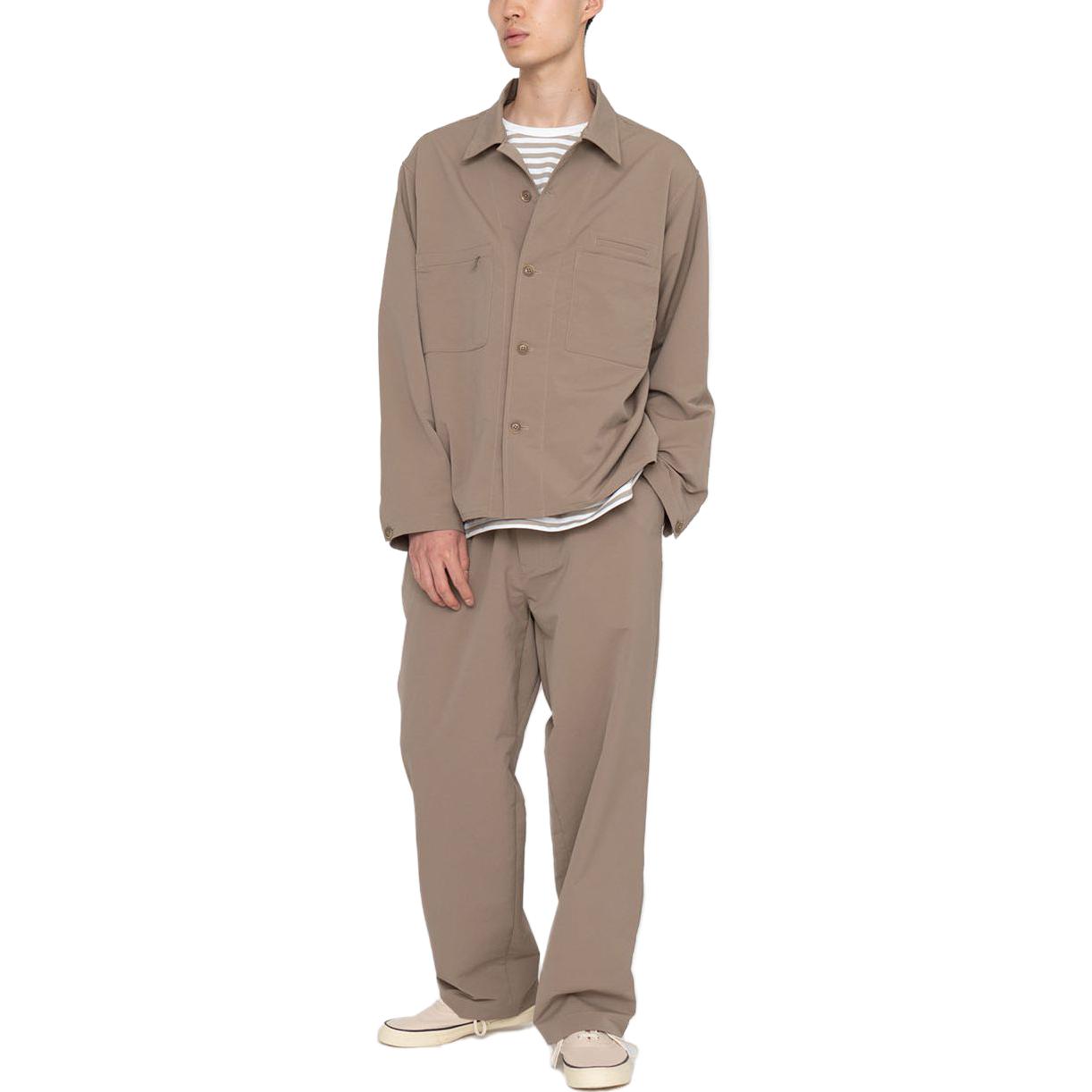 Lookbook Nanamica 單排扣襯衫外套 休閒外套 SUAS312