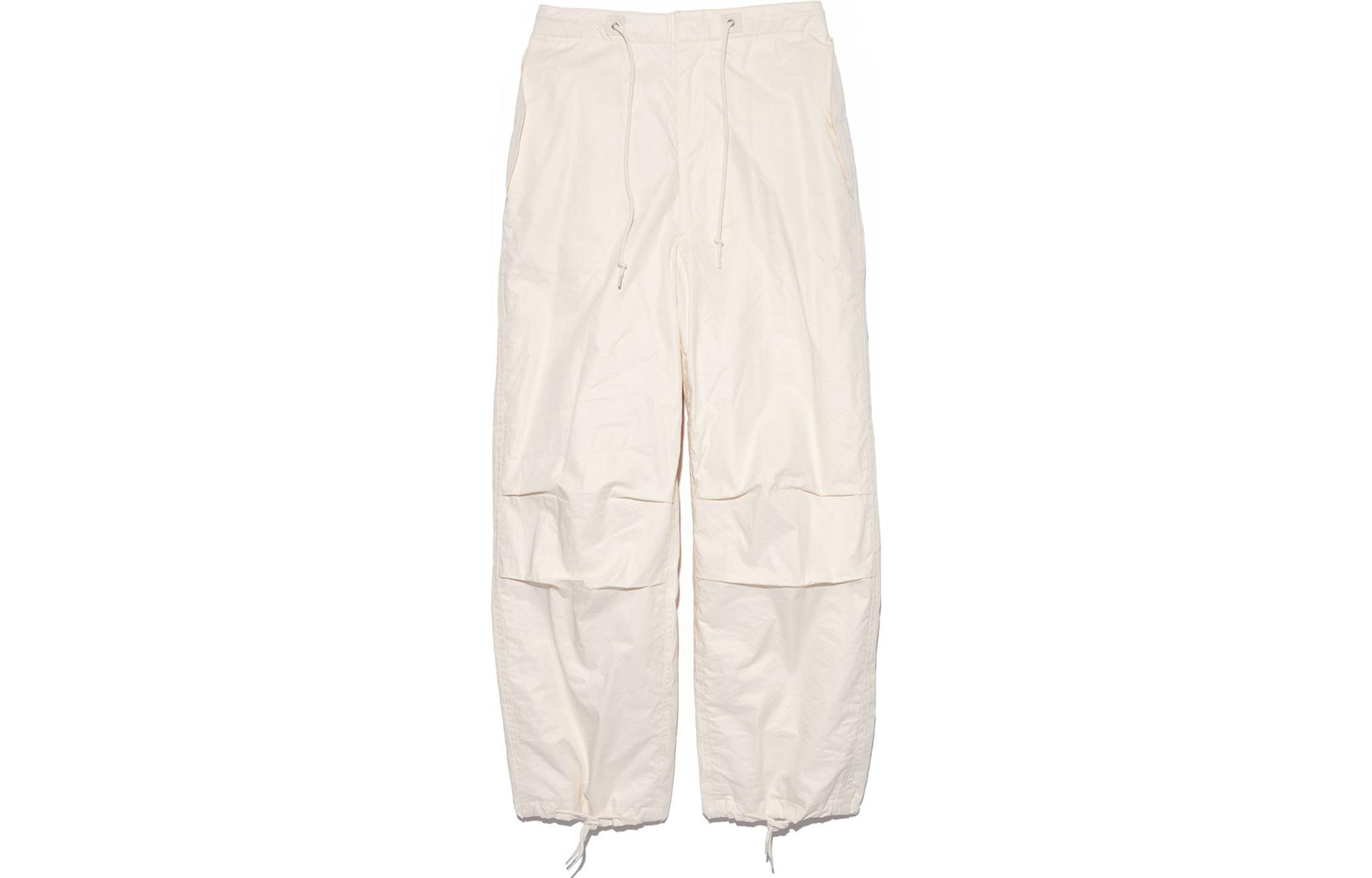 Shop Nanamica 純色直筒抽繩休閒長褲 男女款。 SUCF360