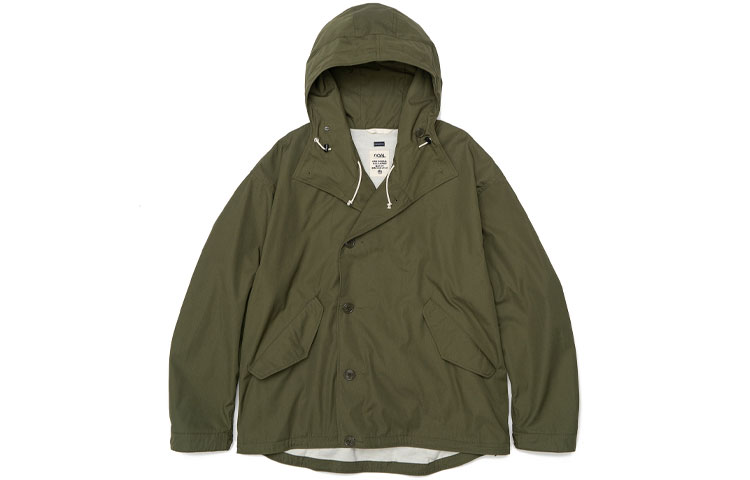 Details for nanamica SS22 男女款純色連帽外套 SUAF285