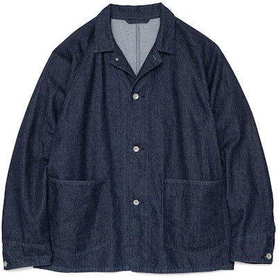 nanamica SS23 純色長袖丹寧外套 大側口袋設計 SUAS303 Order nanamica SS23 純色長袖丹寧外套 大側口袋設計 SUAS303