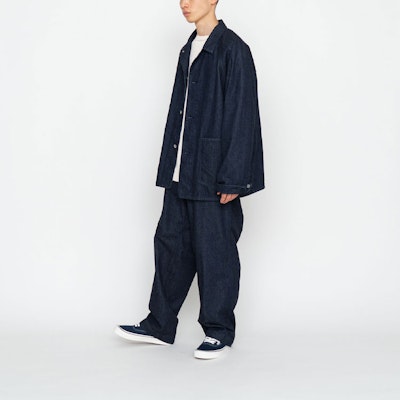 nanamica SS23 純色長袖丹寧外套 大側口袋設計 SUAS303 Lookbook nanamica SS23 純色長袖丹寧外套 大側口袋設計 SUAS303