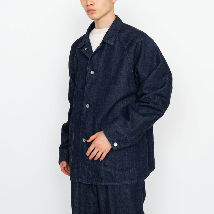 Purchase nanamica SS23 純色長袖丹寧外套 大側口袋設計 SUAS303