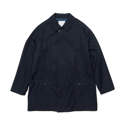 nanamica SS23 Solid Color Zip Button Long Sleeve Jacket SUBS301